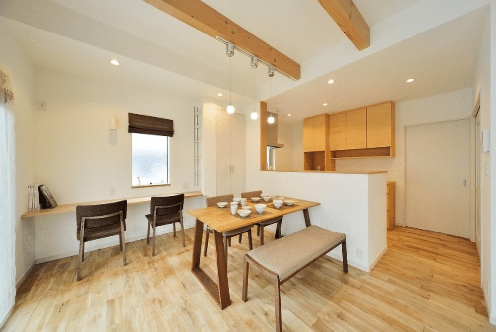 素材感をとことん活かす オークの家 丸商 Marusho Home Designing こだわりを追求する滋賀の注文住宅