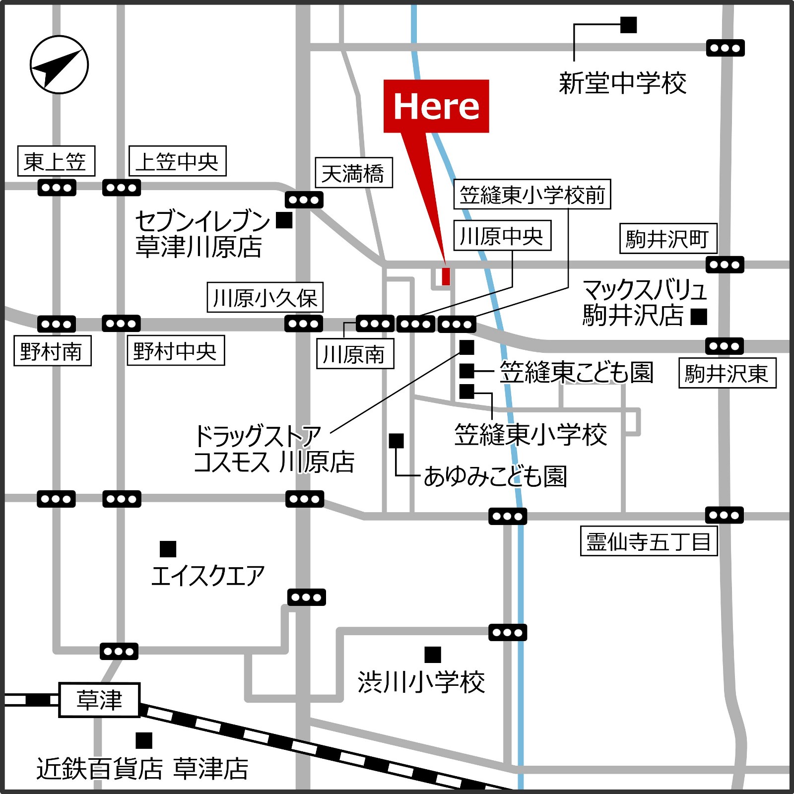 周辺案内図