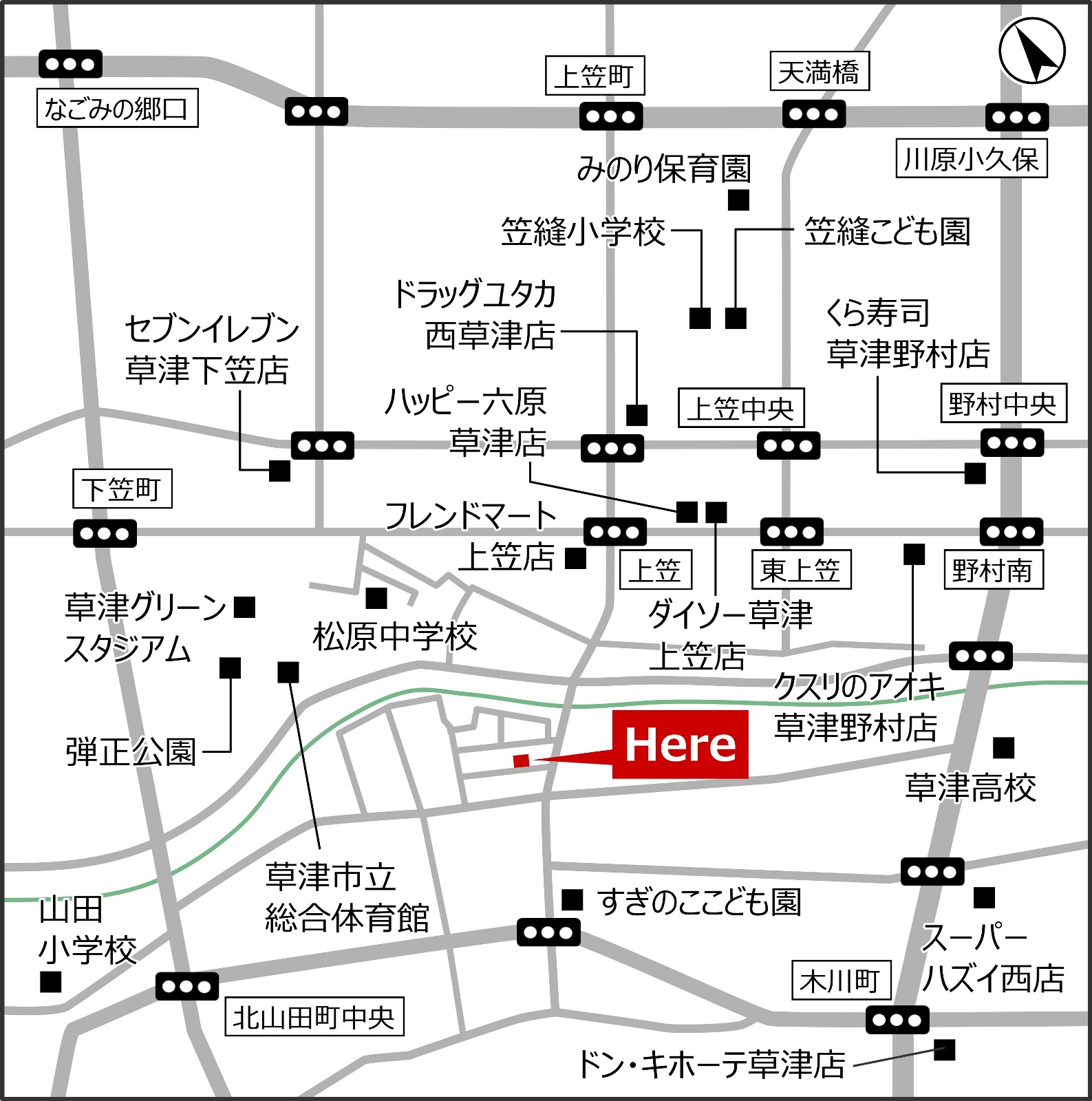 周辺案内図
