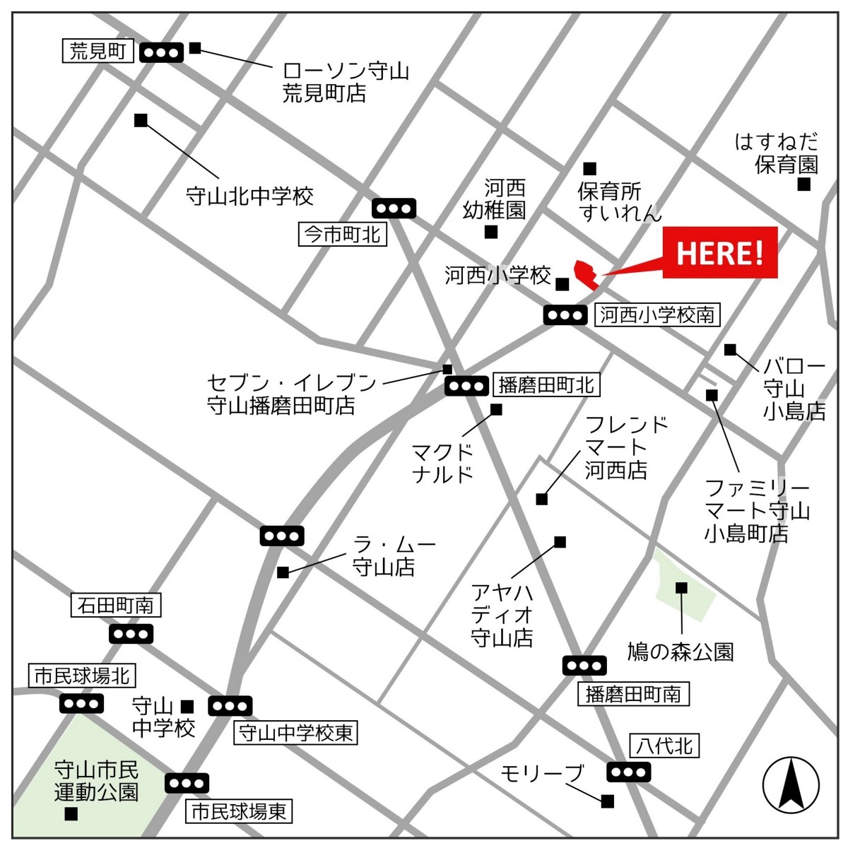 周辺案内図