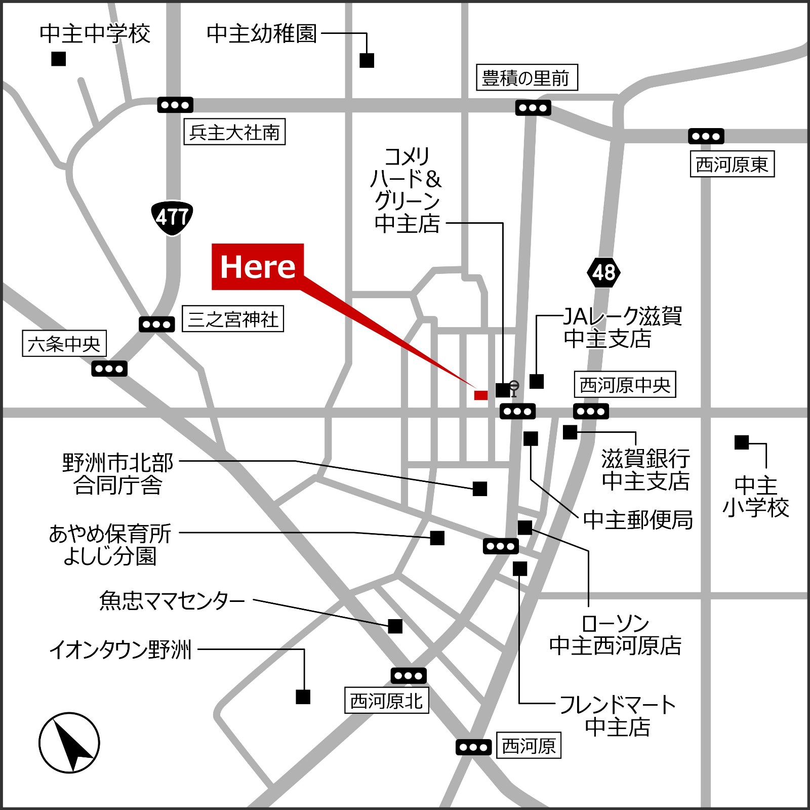 周辺案内図