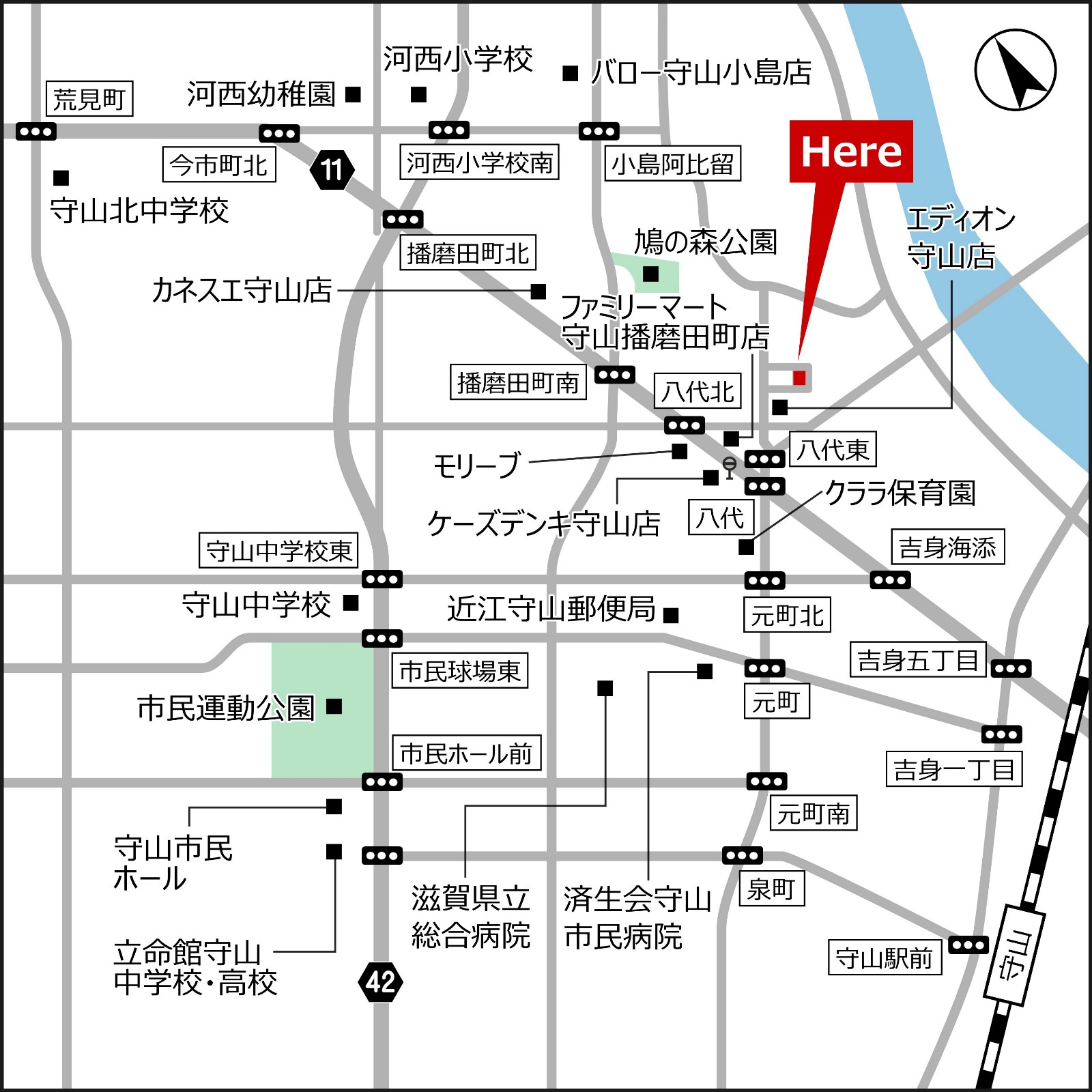 周辺案内図
