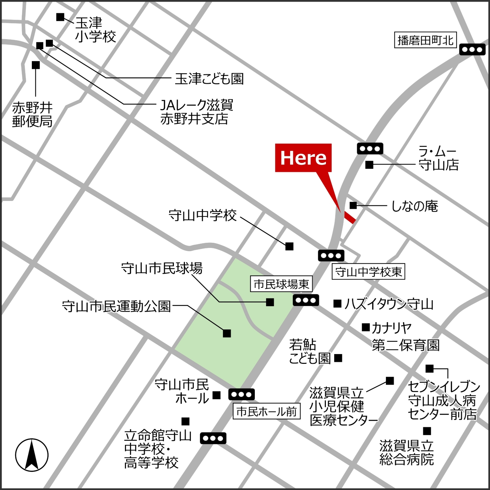 周辺案内図