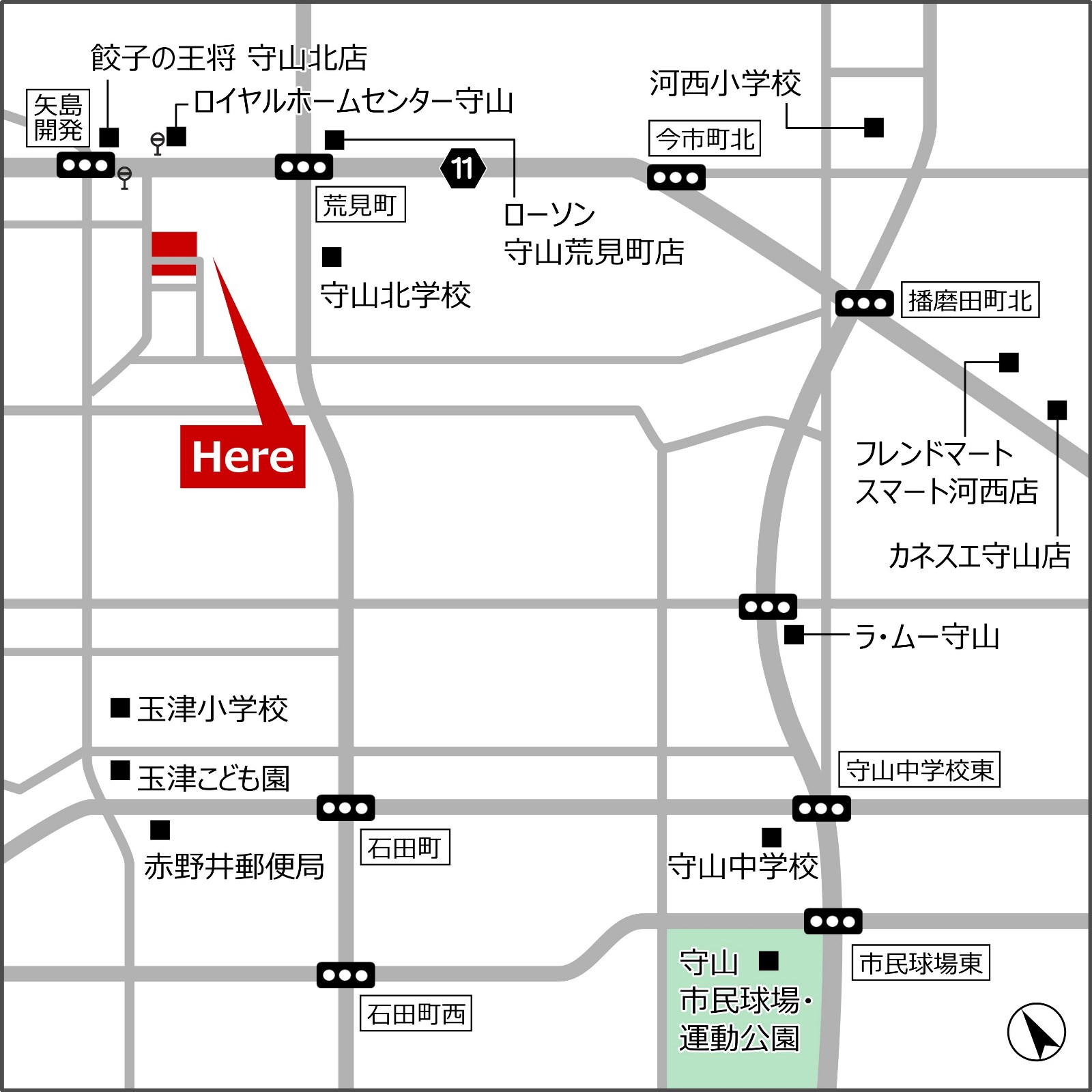 周辺案内図